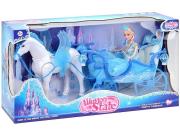 Opakowanie Lalka z karocą i koniem na baterie