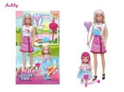 Lalka Zabawa na hulajnodze. Wydawca: Ciuciubabka. Dadada.pl Opakowanie Lalka Zabawa na hulajnodze