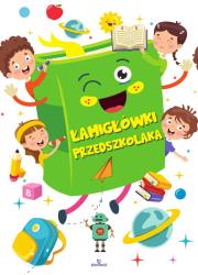 Łamigłówki przedszkolaka. Autor: Chmielińska Ewelina. Dadada.pl Okładka książki Łamigłówki przedszkolaka