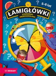 Okładka książki Łamigłówki starszego przedszkolaka