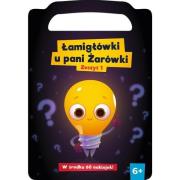 Łamigłówki u pani Żarówki. Zeszyt 1. Wydawca: Trefl. Dadada.pl Opakowanie Łamigłówki u pani Żarówki. Zeszyt 1