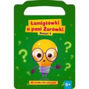 Łamigłówki u pani Żarówki. Zeszyt 3. Wydawca: Trefl. Dadada.pl Opakowanie Łamigłówki u pani Żarówki. Zeszyt 3