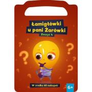 Łamigłówki u pani Żarówki. Zeszyt 4. Wydawca: Trefl. Dadada.pl Opakowanie Łamigłówki u pani Żarówki. Zeszyt 4