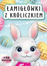 Łamigłówki z króliczkiem. Autor: Opracowanie zbiorowe. Dadada.pl Okładka książki Łamigłówki z króliczkiem