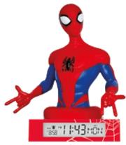 Lampka 3D z budzikiem Spiderman SPD3621. Wydawca: Kids Euroswan. Dadada.pl Opakowanie Lampka 3D z budzikiem Spiderman SPD3621