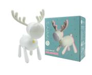 Opakowanie Lampka nocna LED jelonek biały