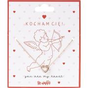 Opakowanie Łańcuszek z zawieszką serduszko