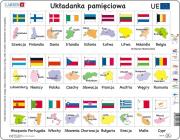 Larsen Unia Europejska Flagi, stolice (Maxi) PL. Wydawca: Tactic. Dadada.pl Opakowanie Larsen Unia Europejska Flagi, stolice (Maxi) PL