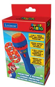 Latarka z projektorem Super Mario LTC050NI. Wydawca: Lexibook. Dadada.pl Opakowanie Latarka z projektorem Super Mario LTC050NI