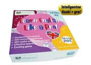 Learn English Like a Pro fiszki + gra A2. Autor: Dwornik Paweł. Dadada.pl Okładka książki Learn English Like a Pro fiszki + gra A2