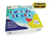 Learn English Like a Pro fiszki + gra B2. Autor: Dwornik Paweł. Dadada.pl Okładka książki Learn English Like a Pro fiszki + gra B2