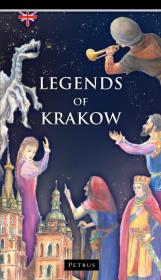 Legendy o Krakowie w.angielska. Autor: Iwański Zbigniew. Dadada.pl Okładka książki Legendy o Krakowie w.angielska