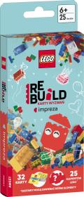 Okładka książki Lego Books Rebuild karty wyzwań Impreza ACP-6601