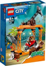 Lego CITY 60342 Wyzwanie kaskaderskie: atak rekina. Wydawca: LEGO(R). Dadada.pl Opakowanie Lego CITY 60342 Wyzwanie kaskaderskie: atak rekina