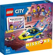 Lego CITY 60355 Śledztwa wodnej policji. Wydawca: LEGO(R). Dadada.pl Opakowanie Lego CITY 60355 Śledztwa wodnej policji