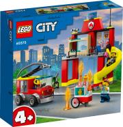 Lego CITY 60375 Remiza strażacka i wóz strażacki. Wydawca: LEGO(R). Dadada.pl Opakowanie Lego CITY 60375 Remiza strażacka i wóz strażacki