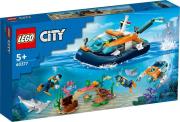 Opakowanie Lego CITY 60377 Łódź do nurkowania badacza