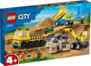 Opakowanie Lego CITY 60391 Ciężarówki i dźwig z kulą