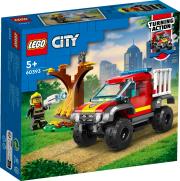 Lego CITY 60393 Wóz strażacki 4x4 misja ratunkowa. Wydawca: LEGO(R). Dadada.pl Opakowanie Lego CITY 60393 Wóz strażacki 4x4 misja ratunkowa