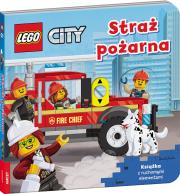 Okładka książki Lego city Straż pożarna Książka z ruchomymi elementami PPS-6001