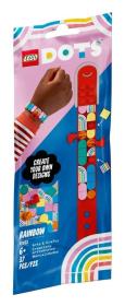 Opakowanie Lego DOTS 41953 Tęczowa bransoletka z zawieszką
