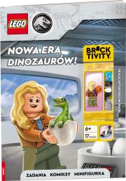 Okładka książki Lego Jurassic World Nowa Era Dinozaurów LNC-6205P1