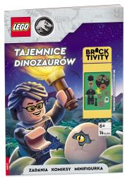 Okładka książki Lego Jurassic World. Tajemnice dinozaurów