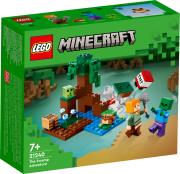 Lego MINECRAFT 21240 Przygoda na mokradłach. Wydawca: LEGO(R). Dadada.pl Opakowanie Lego MINECRAFT 21240 Przygoda na mokradłach