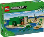 Lego MINECRAFT 21254 Domek na plaży żółwi. Wydawca: LEGO(R). Dadada.pl Opakowanie Lego MINECRAFT 21254 Domek na plaży żółwi