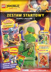 Lego Ninjago TCG 10 zestaw startowy. Wydawca: Blue Ocean Entertainment. Dadada.pl Opakowanie Lego Ninjago TCG 10 zestaw startowy