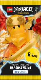 LEGO NINJAGO TCG seria 9 saszetki z kartami 1 sztuka mix. Wydawca: Blue Ocean Entertainment. Dadada.pl Opakowanie LEGO NINJAGO TCG seria 9 saszetki z kartami 1 sztuka mix