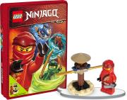 Okładka książki Lego ninjago Zestaw książek z klockami lego Z TIN-6705