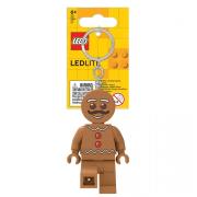 Opakowanie LEGO(R) Brelok do kluczy z latarką Piernikowy ludek