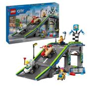Opakowanie LEGO(R) CITY 60460 Bez granic: tor z rampami dla wyścigówek