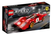 Lego SPEED CHAMPIONS 76906 1970 Ferrari 512M. Autor: Speed Champions. Dadada.pl Okładka książki Lego SPEED CHAMPIONS 76906 1970 Ferrari 512M
