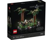 Opakowanie Lego STAR WARS 75353 Diorama: Pościg na ścigaczu przez Endor