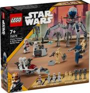 Lego STAR WARS 75372 Zestaw bitewny z żołnierzem. Wydawca: LEGO(R). Dadada.pl Opakowanie Lego STAR WARS 75372 Zestaw bitewny z żołnierzem