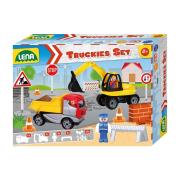 Opakowanie Lena Truckies Zestaw pojazdów budowlanych