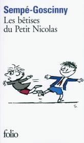 Les betises du Petit Nicolas. Autor: Sempe Jean-Jacques, Rene Gościnny. Dadada.pl Okładka książki Les betises du Petit Nicolas