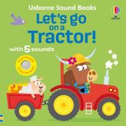 Let's go on a Tractor. Autor: Taplin Sam. Dadada.pl Okładka książki Let's go on a Tractor