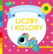 Liczby i Kolory. Akademia Mądrego Dziecka. Poznaję dotykiem. Autor: Becky Weerasekera. Dadada.pl Okładka książki Liczby i Kolory. Akademia Mądrego Dziecka. Poznaję dotykiem