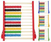 Opakowanie Liczydło drewniane z podstawką 1szt.mix