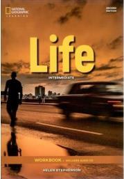 Life Intermediate 2nd Edition WB + key + CD NE. Autor: John Hughes-Wilson, Dummett Paul, Stephenson Helen. Dadada.pl Okładka książki Life Intermediate 2nd Edition WB + key + CD NE