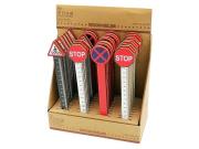 Opakowanie Linijka 12cm znak drogowy (36szt)