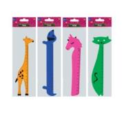 Opakowanie Linijka plastikowa 15cm Zwierzątka mix 80271