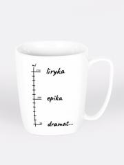 Opakowanie Liryka epika dramat kubek