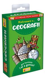 LISCIANI IM A GENIUS MISTRZOWIE Z GEOGRAFII. Wydawca: Lisciani. Dadada.pl Opakowanie LISCIANI IM A GENIUS MISTRZOWIE Z GEOGRAFII