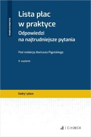 Okładka książki Lista płac w praktyce w.9