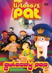 Listonosz Pat gwiazdy pop. Autor: Gillian Corderoy, George Tarry, Chris Allen, John Cunliffe. Dadada.pl Okładka książki Listonosz Pat gwiazdy pop
