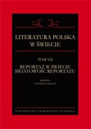 Okładka książki Literatura polska w świecie T.7